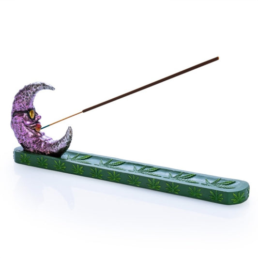 Moon Weed Flat Incense Burner