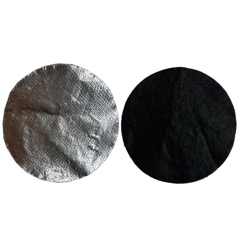 100-pack Fireproof Cotton Pads for Incense Burners and Mosquito Coils - 7.5Cm