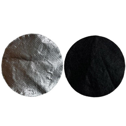 100-pack Fireproof Cotton Pads for Incense Burners and Mosquito Coils - 7.5Cm